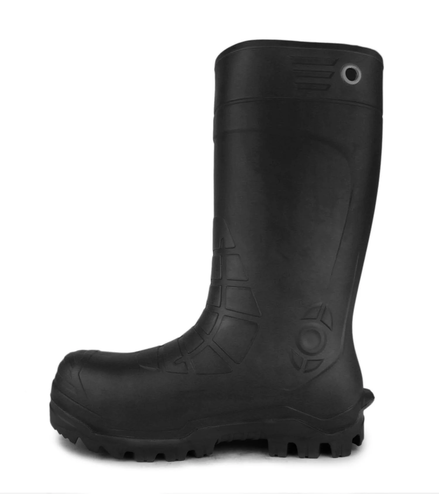Golden, Black |15'' PU Work Boots | Metguard Protection - Image 3