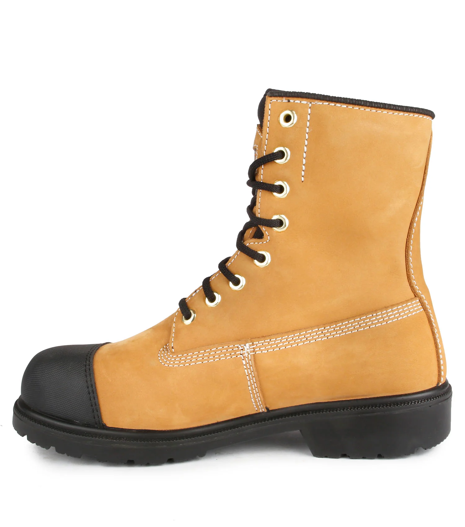 Hardcore, Tan | 8" Water-repellent Leather Work Boots | 200g Insul. - Image 3