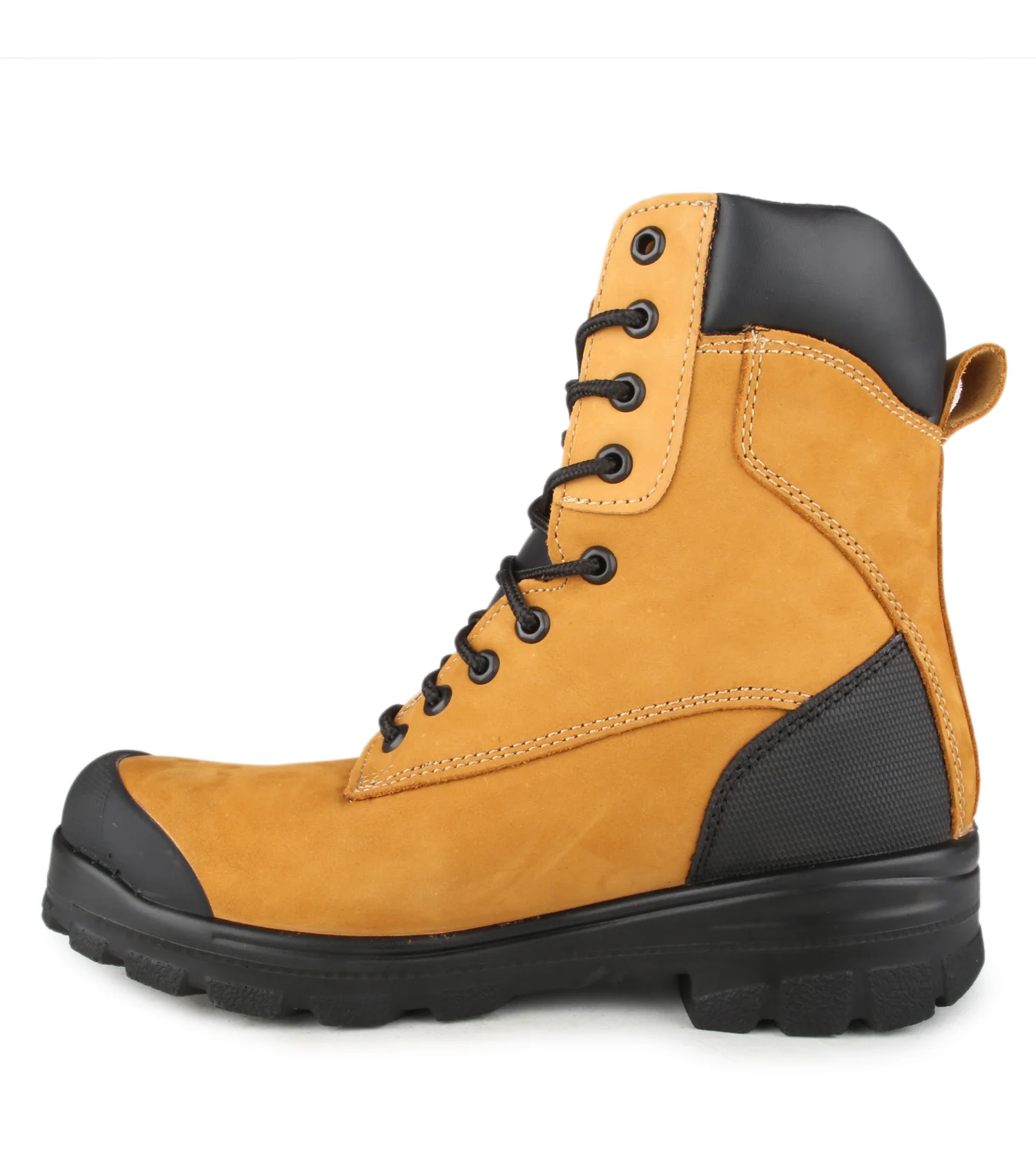Master, Tan | 8" Nubuck Leather Work Boots - Image 3